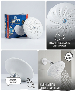 Imtiaz High-Pressure Jet Shower Flower – Premium Bathroom Jet Shower Head (Available in Multiple Colors)-shower -jet shower-High Pressure-water saving